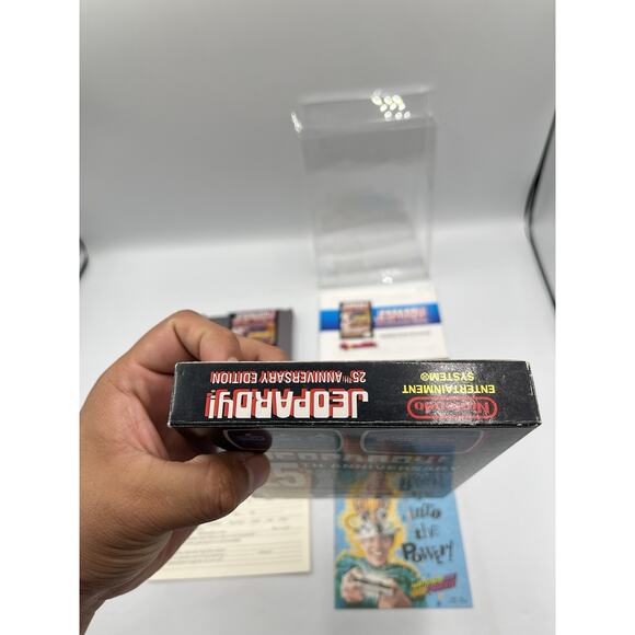 Jeopardy 25th Anniversary Nintendo NES - Complete In Box! - Picture 10 of 16